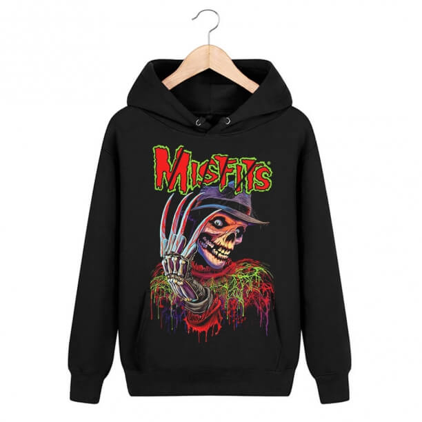 Misfits Kapşonlu Tişörtü Hard Rock Metal Punk Hoodie