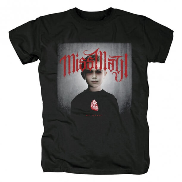Bayan Mayıs Olabilir Melodic Metalcore T-Shirt Abd Punk Rock Gömlekleri