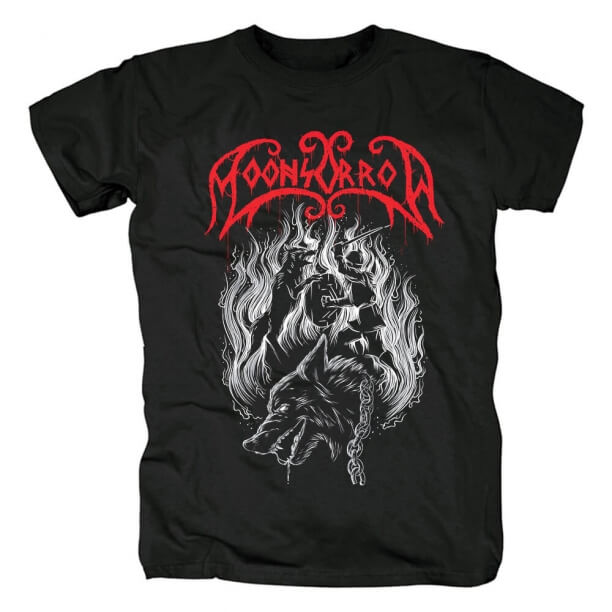 Moonsorrow Tişörtlerin Finlandiya Black Metal Grubu T-Shirt