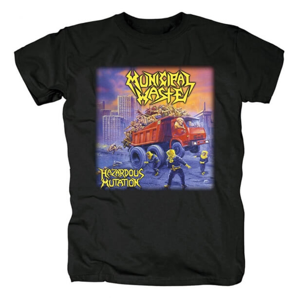 Municipal Waste T-Shirt Metal Rock Tshirts