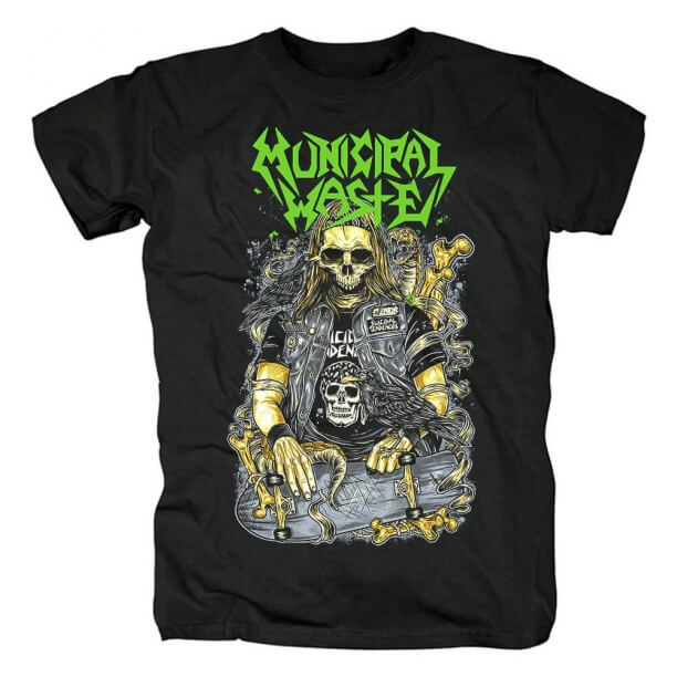 Municipal Waste Tee Shirts Metal Rock T-Shirt