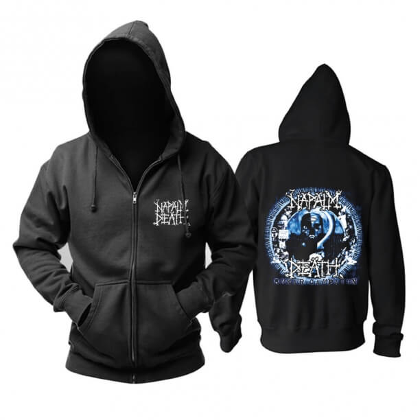Napalm Death Hooded Sweatshirts Uk Metal Music Hoodie