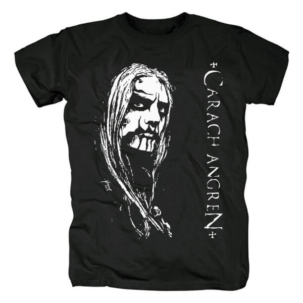 Hollanda Carach Angren Demir Jaws Tişört Metal Bant Grafik Tees