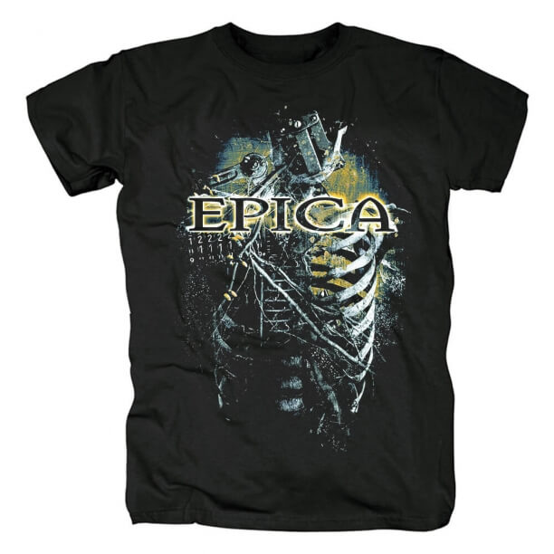 Tee shirt Epica Pays-Bas Hard Rock Metal Band