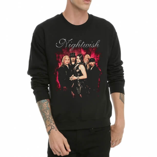 Nightwish Band Üyeleri Hoodie Crew Neck