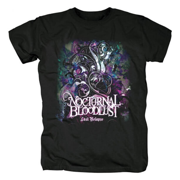 Nocturnal Bloodlust Last Relapse T-Shirt Japan Metal Tshirts