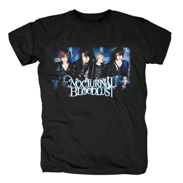 T-shirt in metallo notturno giapponese Tees Bloodlust Tees