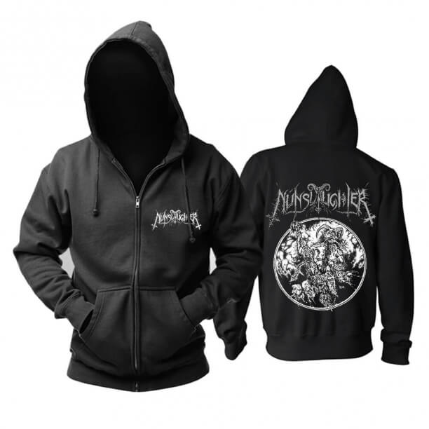 Nunslaughter Hoodie United States Metal Rock Sweatshirts