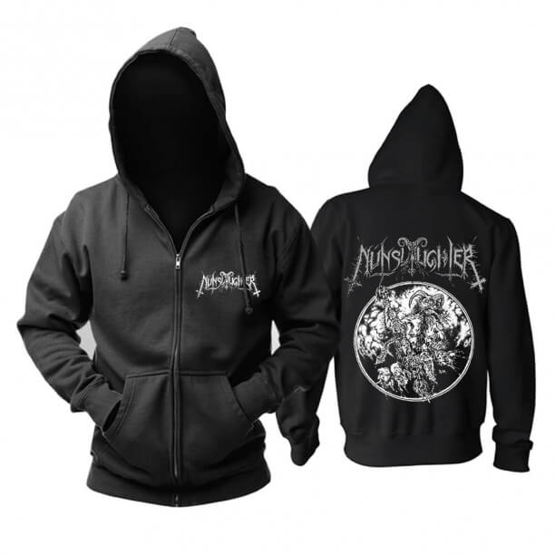 Nunslaughter Hoodieアメリカ合衆国のメタルロックスウェット