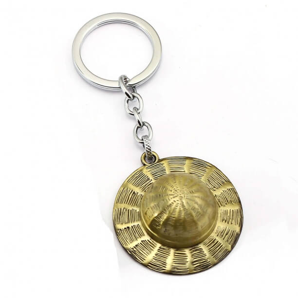 One Piece Anime Shanks Luffy Straw Hat Key Rings | WISHINY