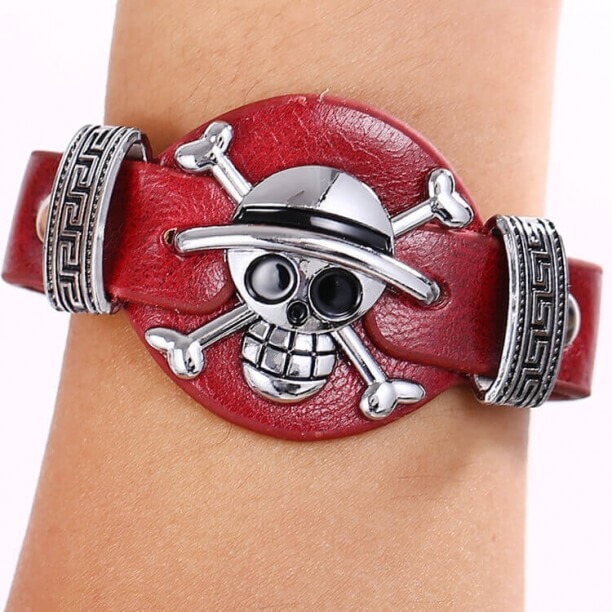 Jednodielne náramky Skull Pirates Luff Logo