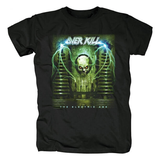 Overkill Tees Us Metal Rock tričko