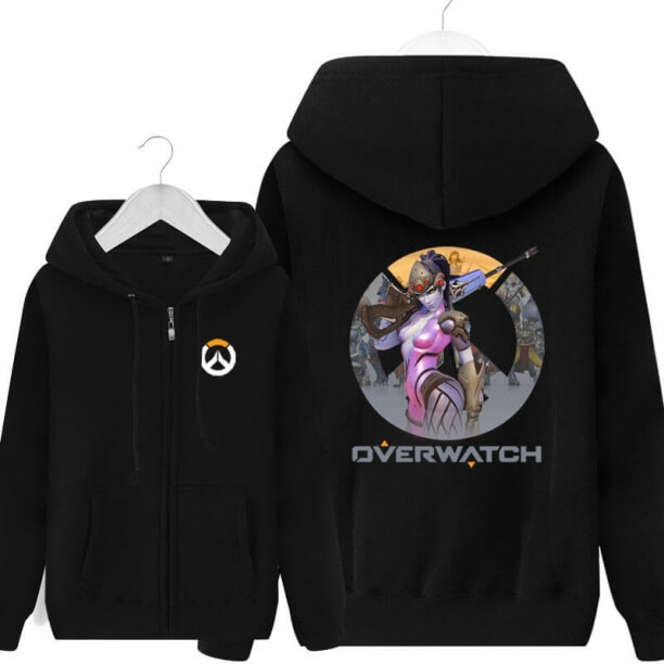 Overwatch Character Hoodies Blizzard Zip Up Sweatshirt