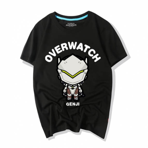  Overwatch Characters Cartoon Genji T-Shirt