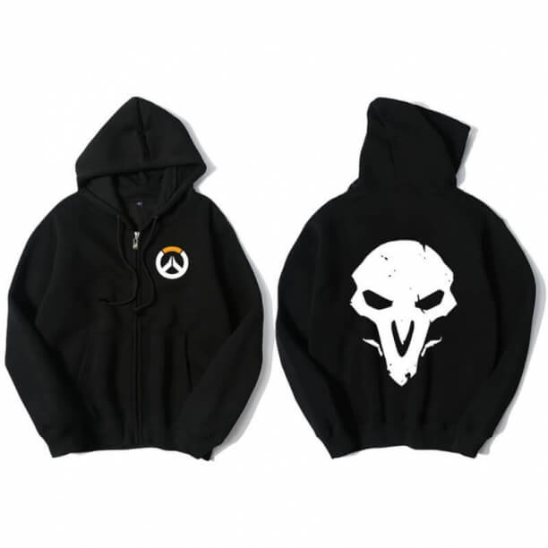 Overwatch camisola Reaper para jovem camisa de suor preto