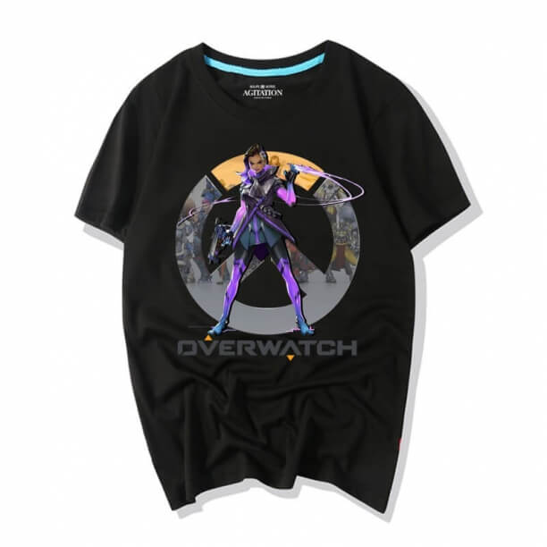  Jeux vidéo Overwatch Sombra T-shirts 