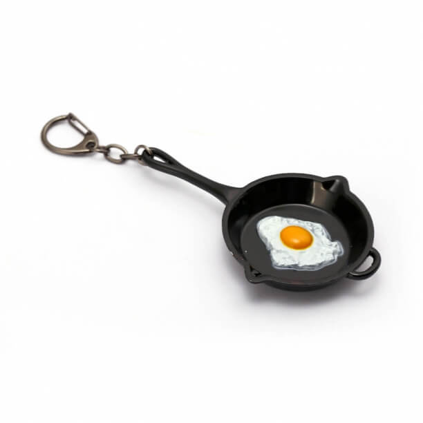 Pan Omelette Skin Key Holder