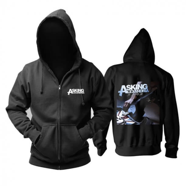 Felpe personalizzate con cappuccio Alexandria Hoodie Uk Hard Rock Metal Music Band