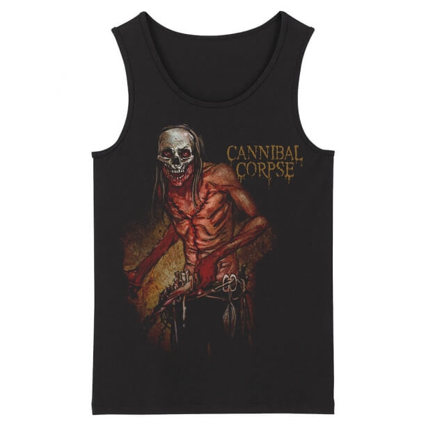 Personalisierte Cannibal Corpse Tanktops Metall ärmellose Shirts