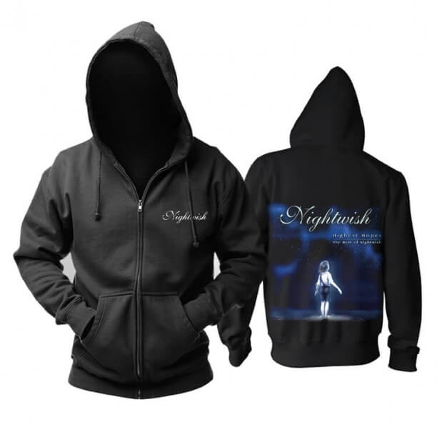 Personalisierte Finnland Nightwish Hoodie Metal Musik Sweat Shirt