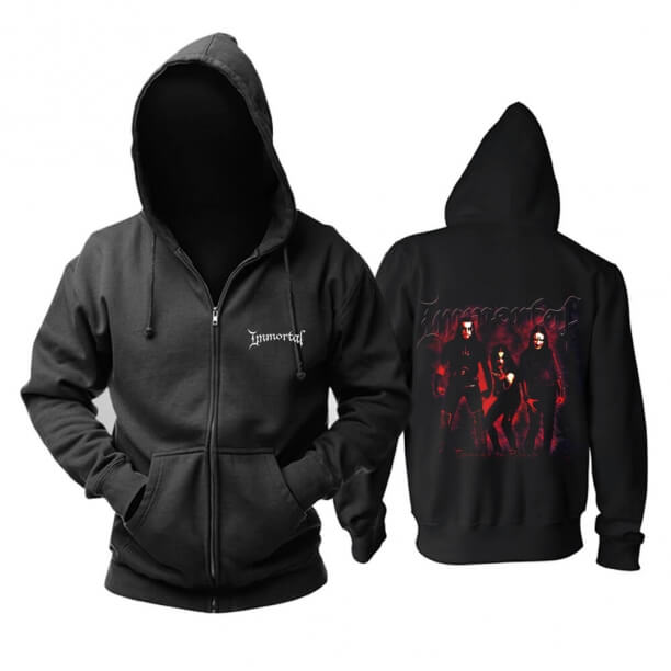 Hoodie imortal personalizado do punk rock do metal de