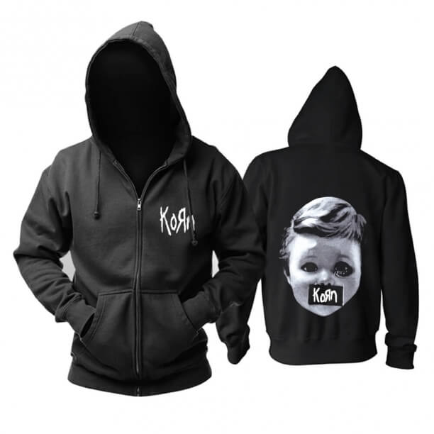 Personalised Korn Hooded Sweatshirts California Metal Punk Rock Band Hoodie