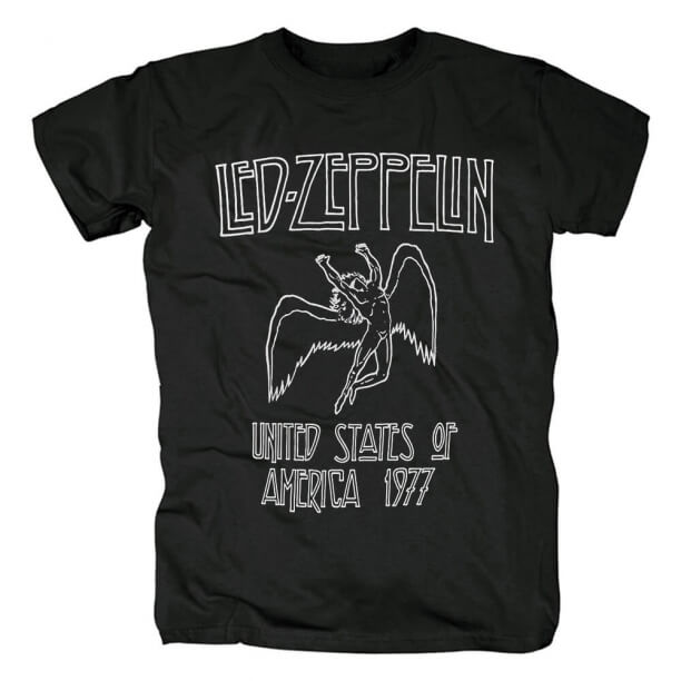Personalised Led Zeppelin T-Shirt Country Music Rock Graphic Tees
