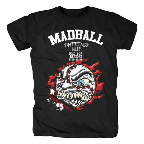 개인화 된 Madball 티 셔츠 펑크 록 밴드 티셔츠