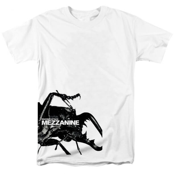 Kişiselleştirilmiş Massive Attack Band Asma Kat Tee Gömlek T-Shirt