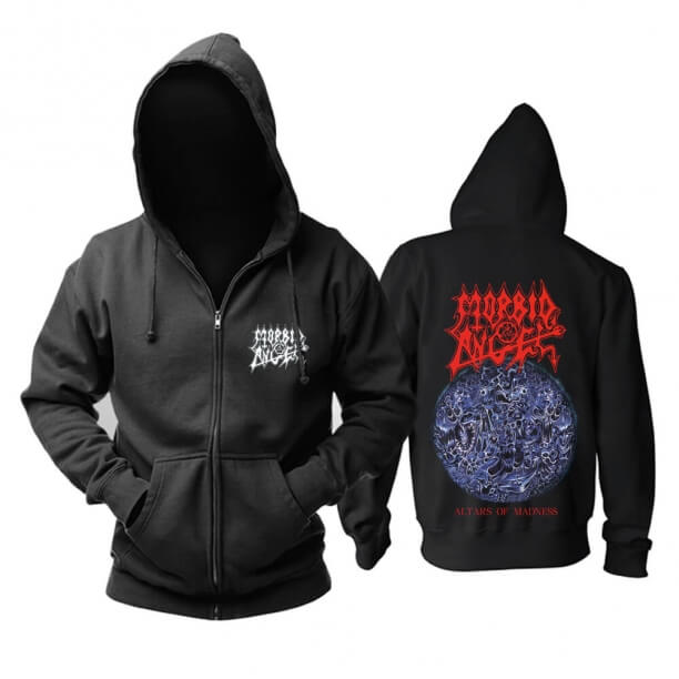 Personlig morbid Angel Hoody Us Metal Rock-hættetrøje