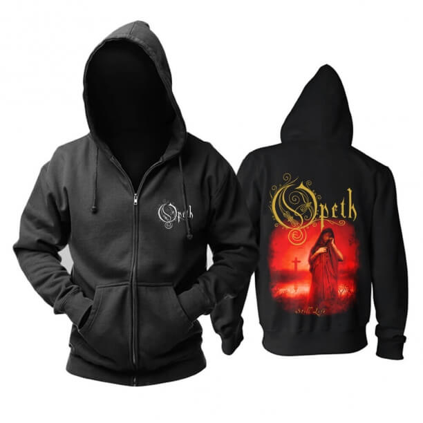 Felpe con cappuccio Metal Music Svezia Opeth Still Life personalizzate