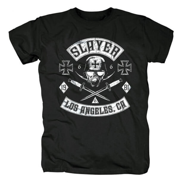 Kişiselleştirilmiş Slayer Kabile T-Shirt Abd Metal Punk Rock Grubu Gömlek