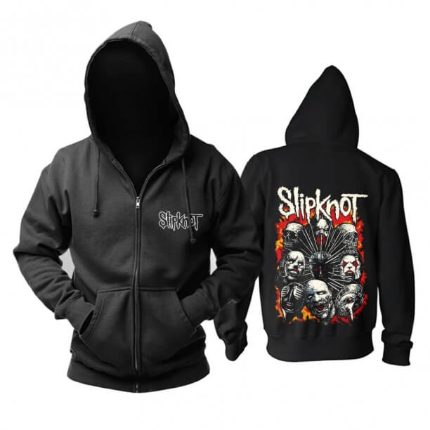 Kişiselleştirilmiş Slipknot Kapüşonlu Tişörtü Bize Metal Müzik Grubu Hoodie