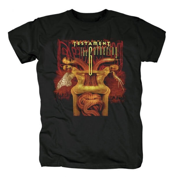 Bande de testament personnalisée The Gathering Tee Shirts T-shirt Metal Rock