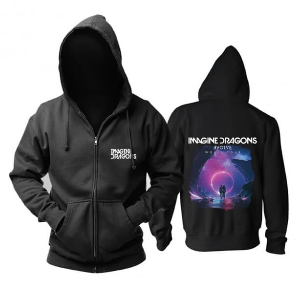 Personalisierte uns vorstellen, Drachen Hoodie Rock Sweat Shirt