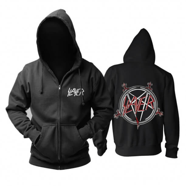 Personalised Us Slayer Hoodie Metal Rock Sweat Shirt