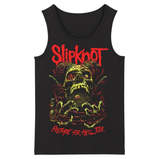 Personalizované nás Slipknot Tank Tops Metal Rock Band bez rukávů grafické Tees