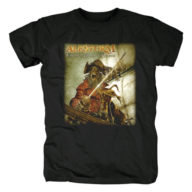 Quality Alestorm T-Shirt Uk Metal Rock Tshirts