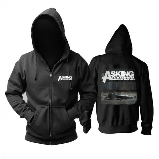 Quality Asking Alexandria Kapuzensweatshirts Britischer Hard Rock Metal Music Hoodie