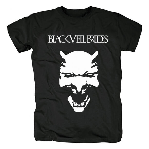 Kalite Siyah Peçe Gelinler Band Tees Bize Hard Rock Punk Tişört