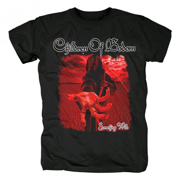 Quality Children Of Bodom Something Wild T-Shirt Finland Metal Tshirts