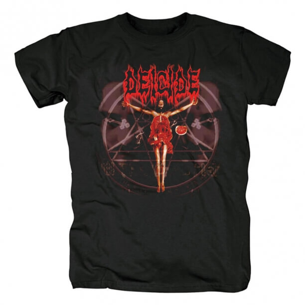 Quality Deicide Band Tee Shirts Metal Punk Rock T-Shirt