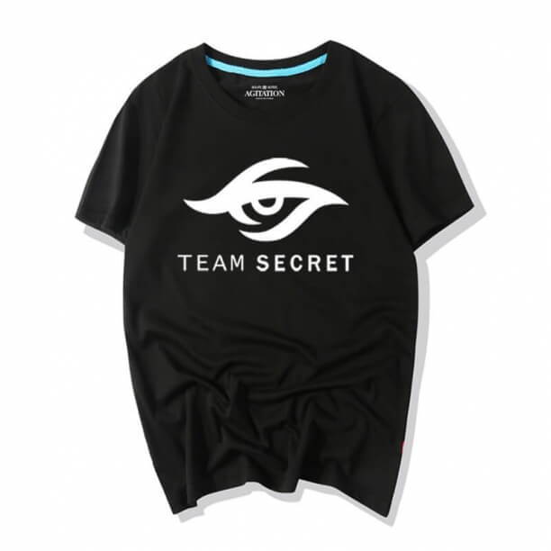 Qualidade Dota 2 Game Team Secret Tee