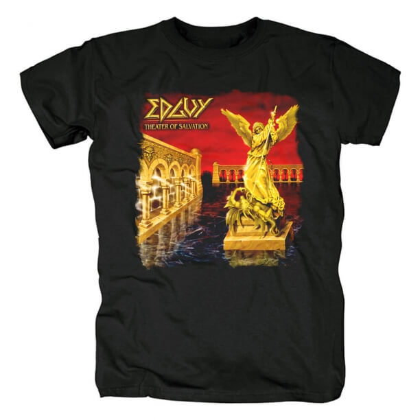 Quality Edguy Theater Of Salvation Tee Shirts Metal Rock T-Shirt
