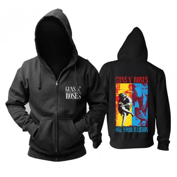 Quality Guns N 'Roses Usa la tua illusion Hoody Us Rock Hoodie