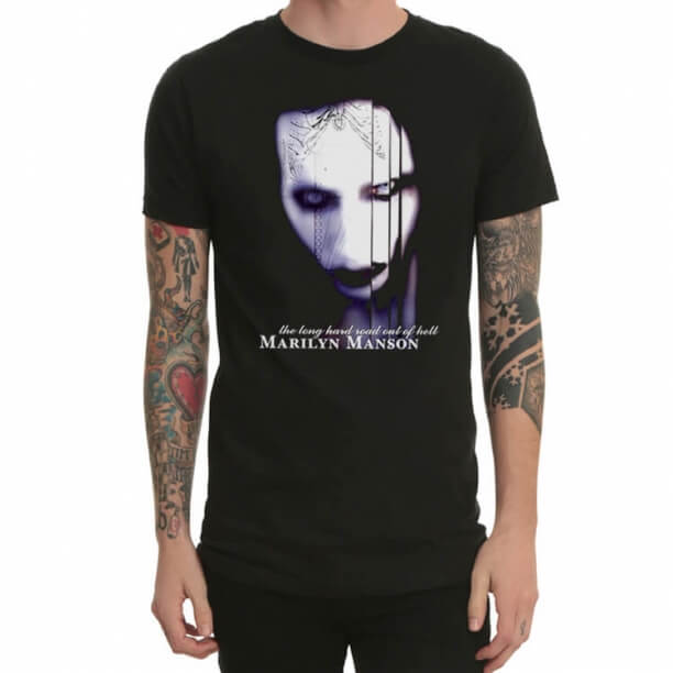 Calidad Heavy Metal Marilyn Manson T Shirt