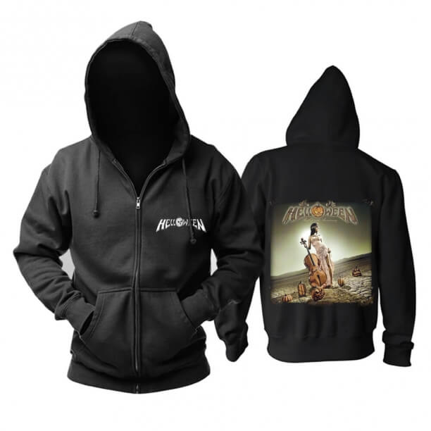 Kvalitet Helloween-hættetrøje Tyskland Metal Rock Band Sweatshirts