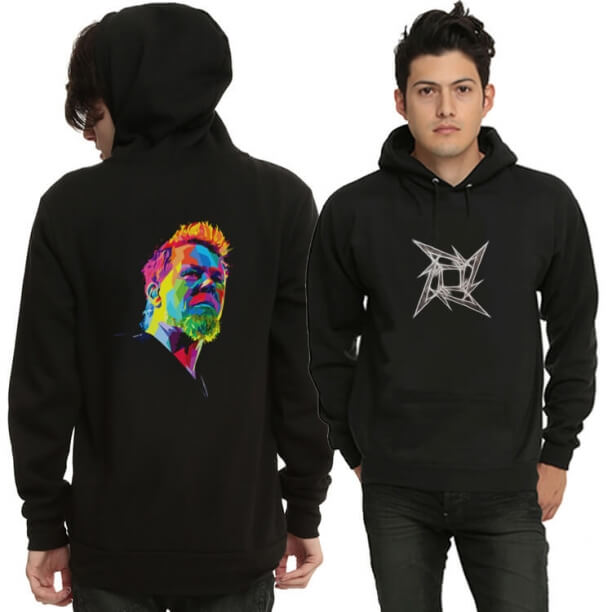 Kualitas Metallica Band James Pullover Hoodie