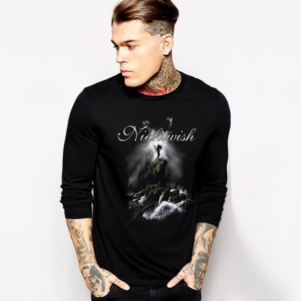 Quality Nightwish Rock Band Long Sleeve Tee Shirt