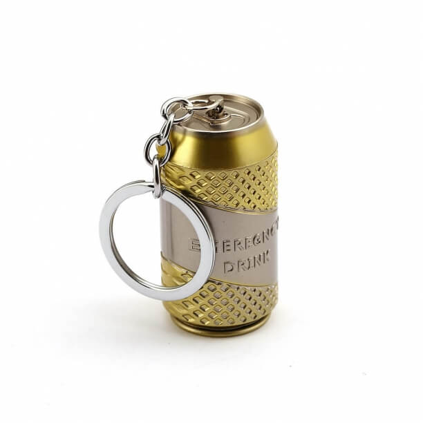 Porte-clés de qualité Playerunknown Boisson énergétique Gold Accessoires